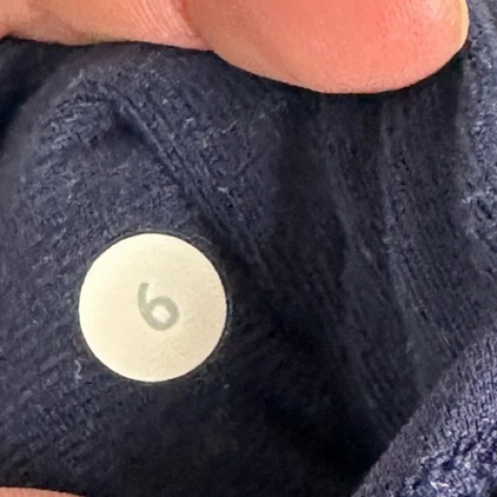 Lululemon Layer Up Jacket Indigo Blue Size 6 Puffer Reversible Lightweight Coat - Picture 8 of 16